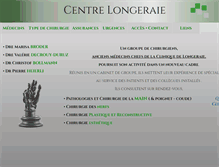 Tablet Screenshot of longeraie.ch